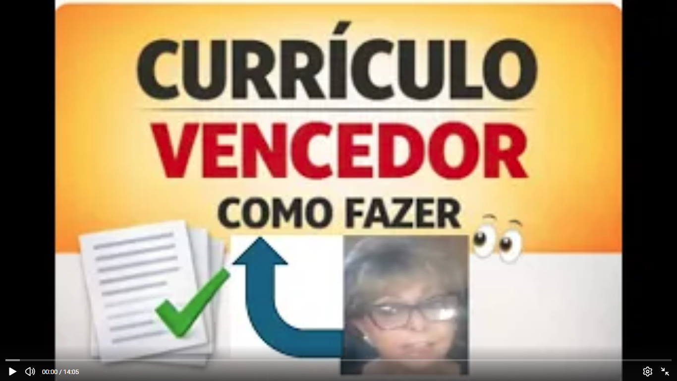 Curriculo Vencedor como fazer