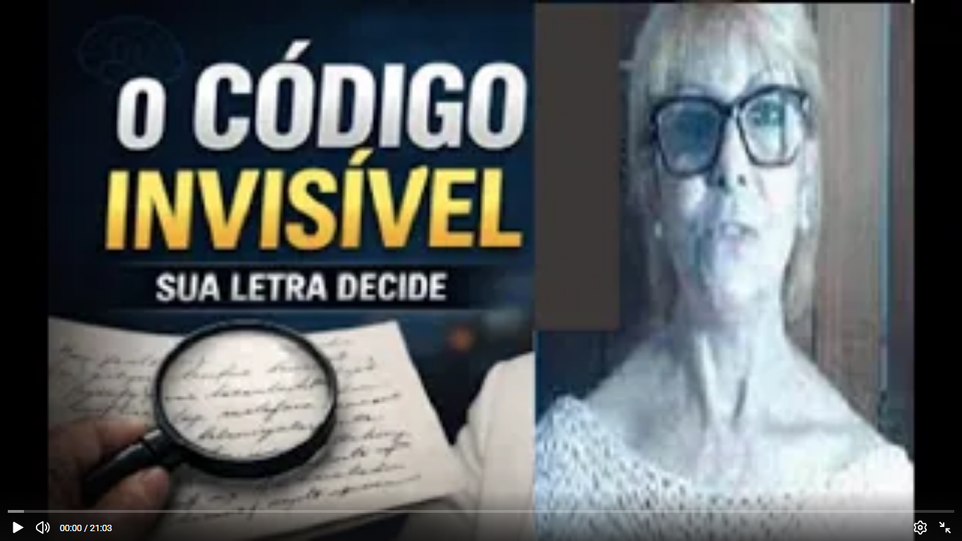 Grafologia - o Código invisível