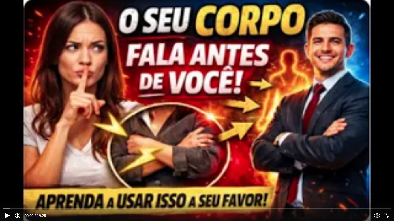 O seu corpo fala antes de você